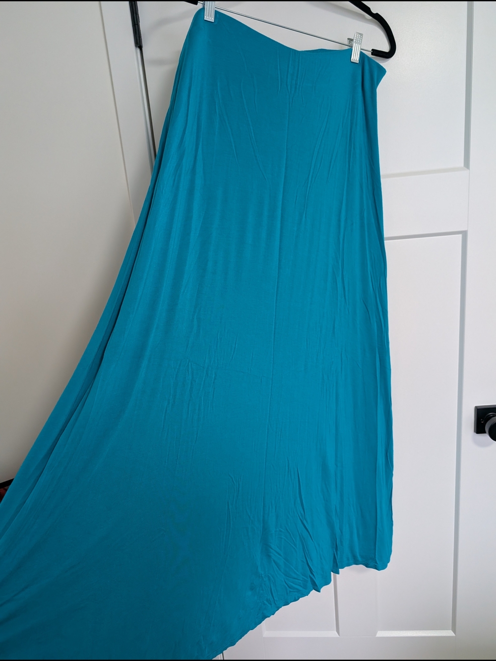 Lane Bryant Teal Maxi Skirt